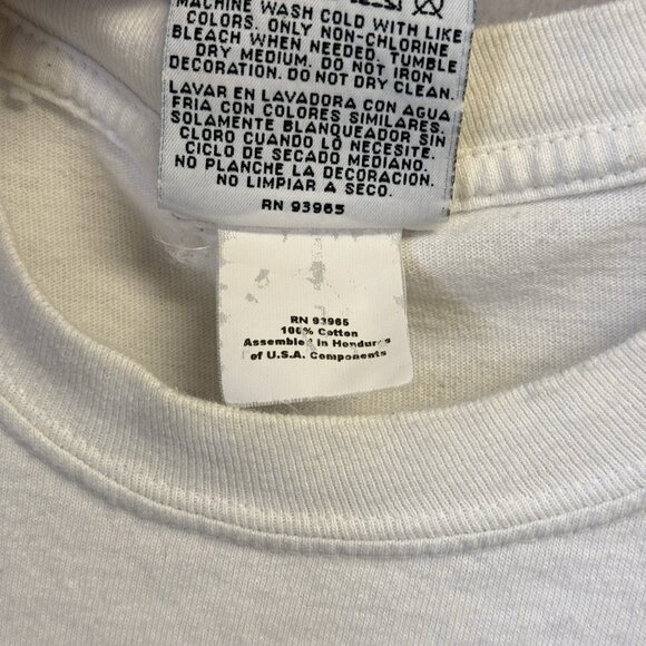 Jimmie Johnson Nascar Racing T Shirt Mens XL White Winners Circle Y2K - Picture 5 of 15